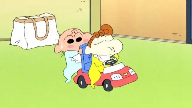 蜡笔小新:小葵真会使唤人,还是婴儿就不得了了