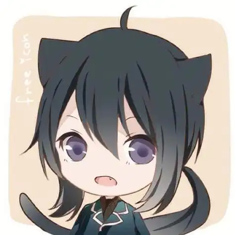 露出可爱小虎牙萌萌哒兽耳正太头像抱回家画师shio作品