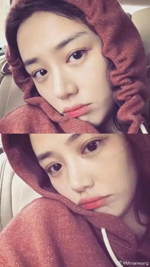 马思纯##双眼皮