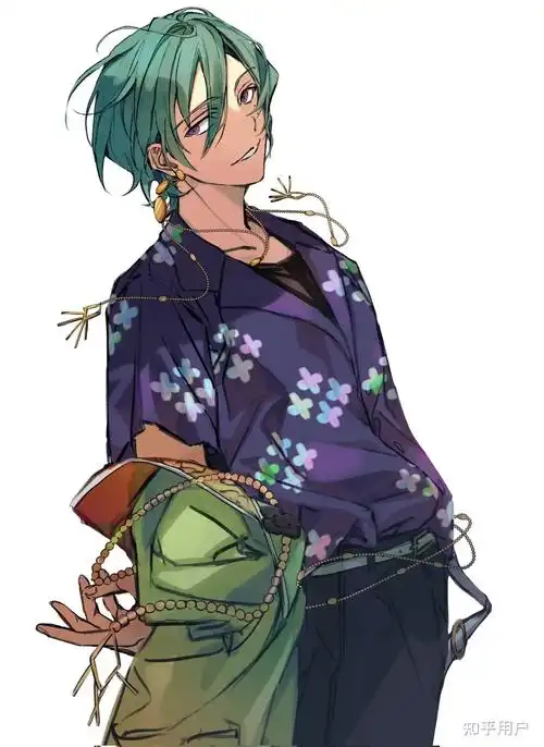 动漫里有哪些绿色头发的男角色