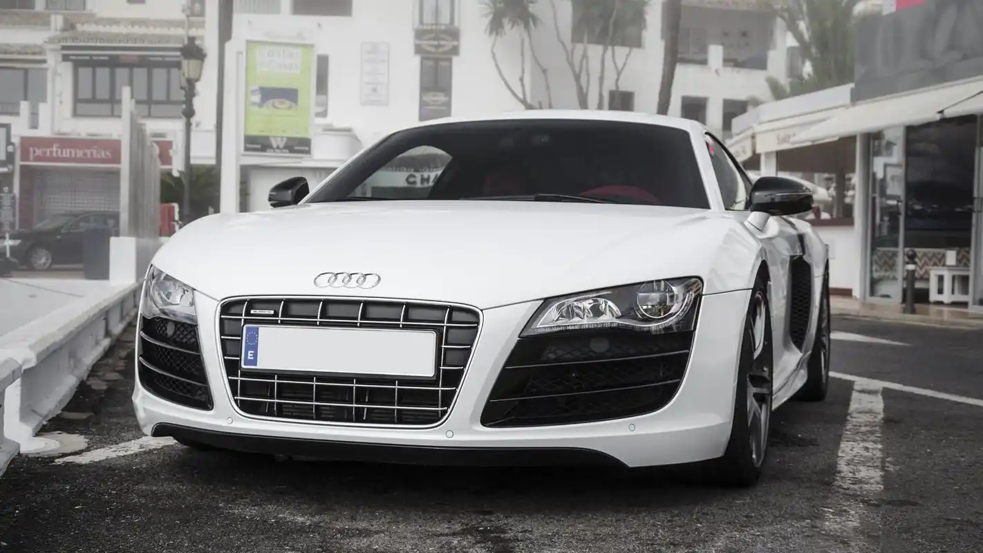 霸气测漏的奥迪跑车r8高清电脑桌面壁纸下载第二辑