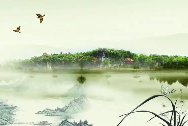 关键词:中国古风语文封面风景图片 中国风 古风 风景 素材      设计