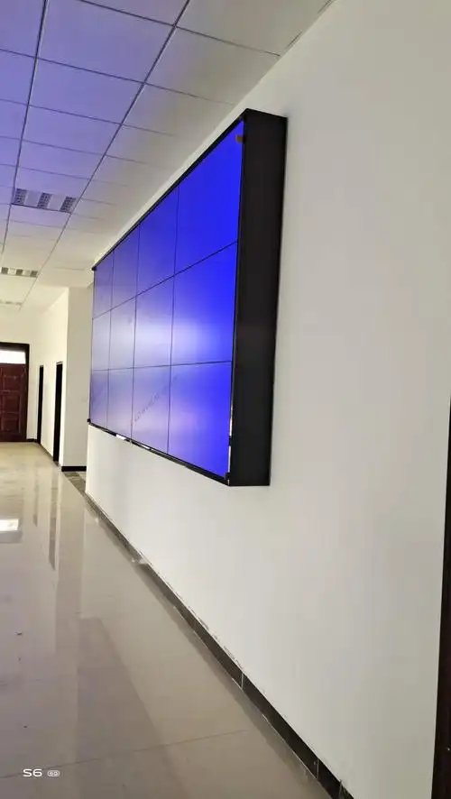 鄂州市某社区49寸3x4-液晶拼接屏-湖北金小麦信息技术有限公司