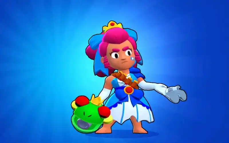 荒野乱斗!为了公主雪莉也得买个金券啊!公主雪莉皮肤实测