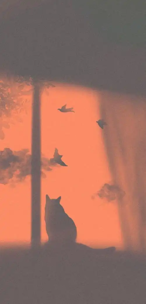 平铺壁纸 渐变纯色/手绘壁纸/聊天背景/小清新ins/油画插画/锁屏壁纸