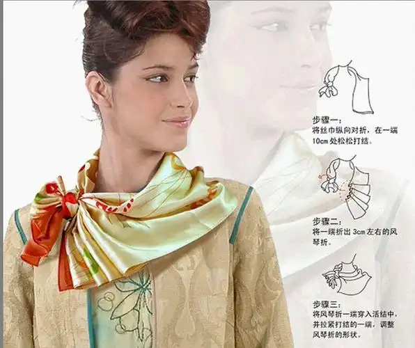 定制围巾披肩春秋超长领巾丝巾头巾披巾世界名画迪特里希花卉