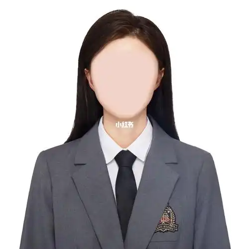 女生韩系证件照模版