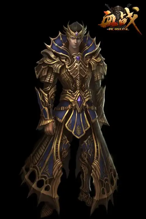 3d锁视角mmorpg对战类网游《血战》人物原画