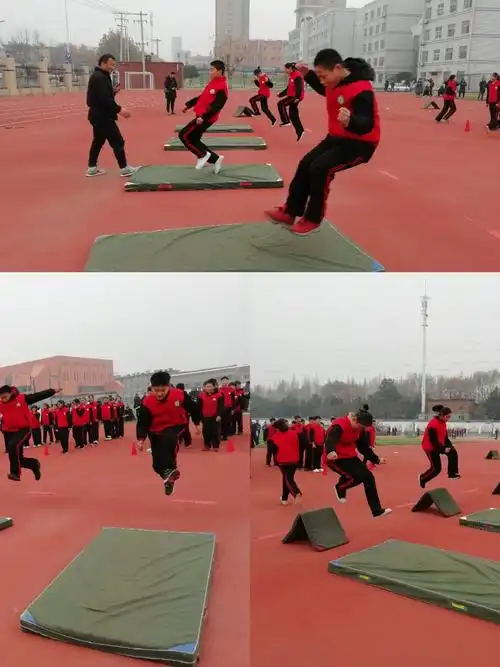 《蹲踞式跳远腾空步练习》 任明辉    五沟中心学校