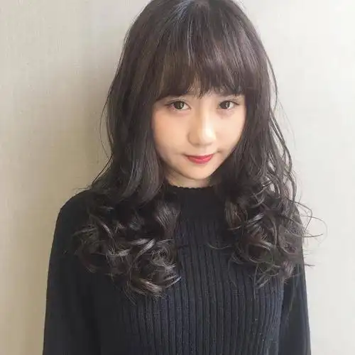 中长发大波浪卷-搜狐