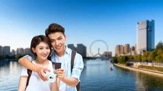 情侣合拍照片图片