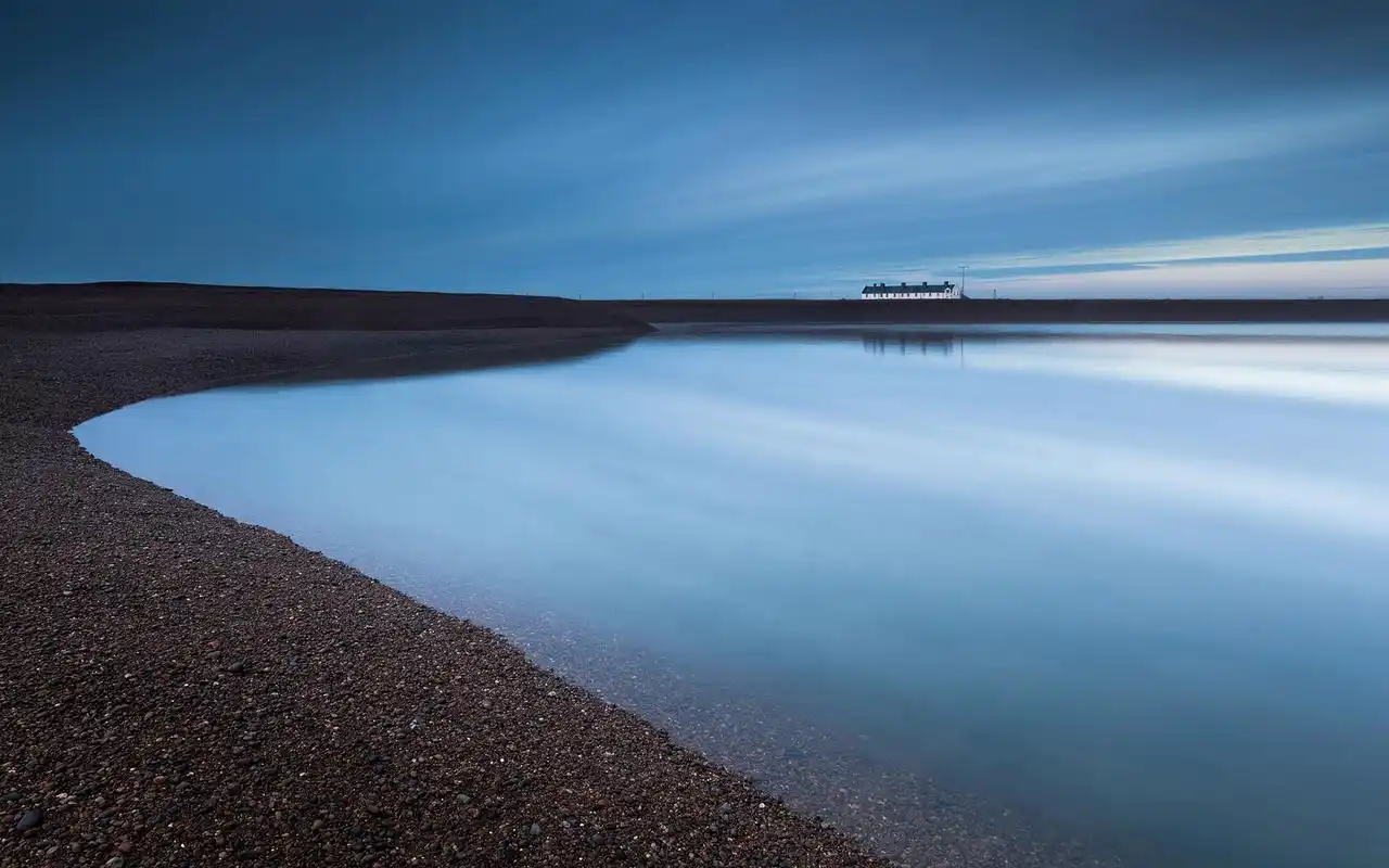静谧的大海高清桌面壁纸