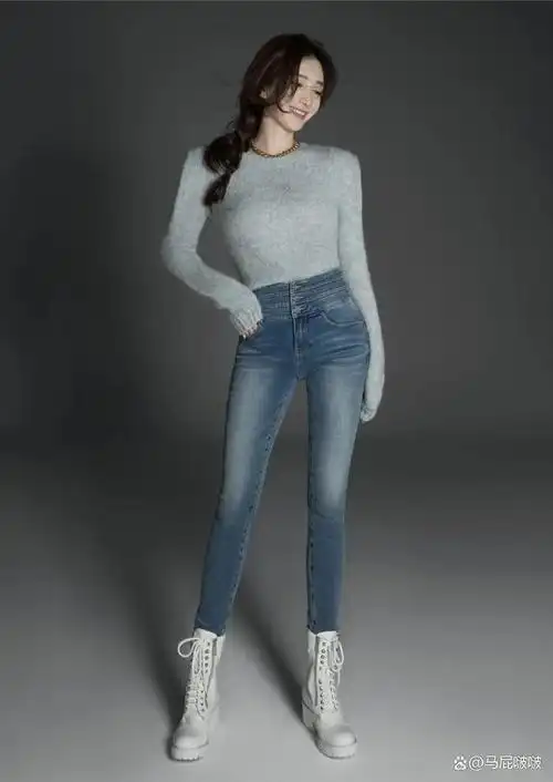 穿上牛仔裤终于有了春天的味道看看明星们都怎么穿