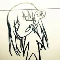 灵魂飘走的卡通图片