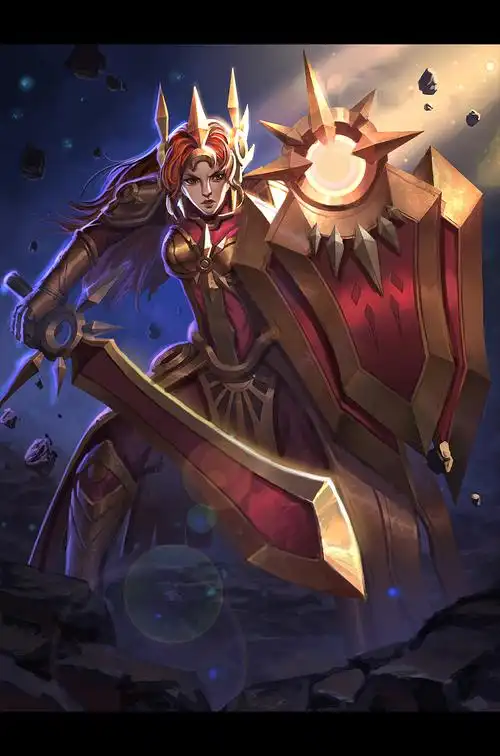 蕾欧娜同人|插画|游戏原画|huangtang_原创作品-站酷zcool