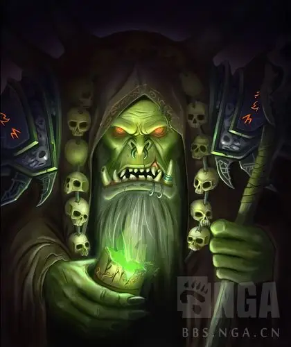 原创作品:劝喝古尔丹 紧跟大漩涡风尚绿绿的_17173魔兽世界专区_17173