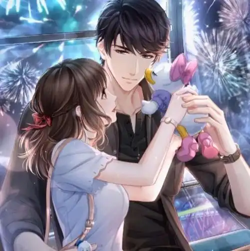 超暖心的二次元情侣头像