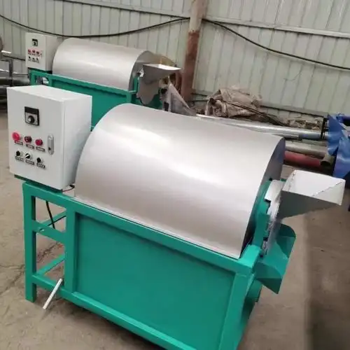 电加热滚筒炒料机温控炒黄豆烘炒机菜籽花生大豆炒货机全自动新款5588