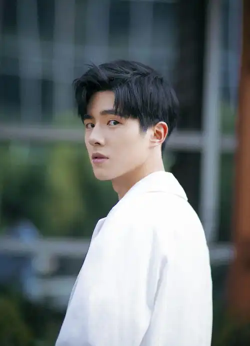 刘昊然白色大衣帅气写真高清图片46