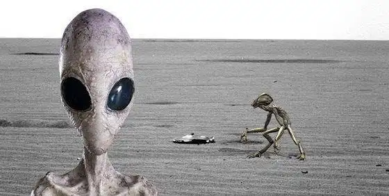 nasa拍到最清楚外星人照片,全网络进入疯狂状态!