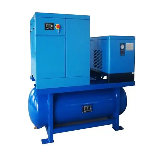 变频一体螺杆式空压机7.5kw/11kw/15kw激光切割专用空气压缩机