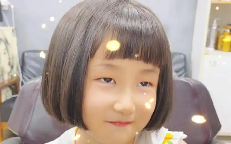 这就是你们要的女宝宝短发发型,甜甜可爱的短发发型 #幼儿女短发 #女