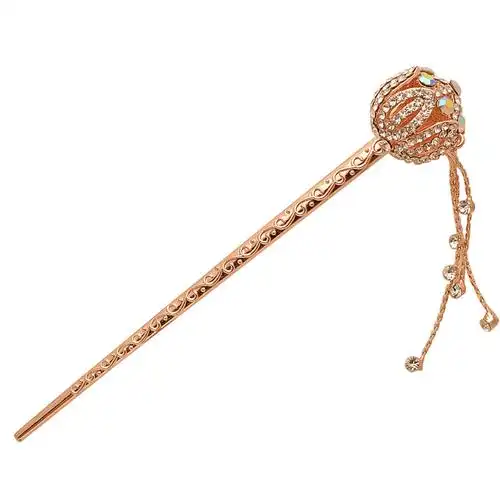 idg古代流苏发簪韩国古典步摇簪子盘发女头饰钗子日韩发饰