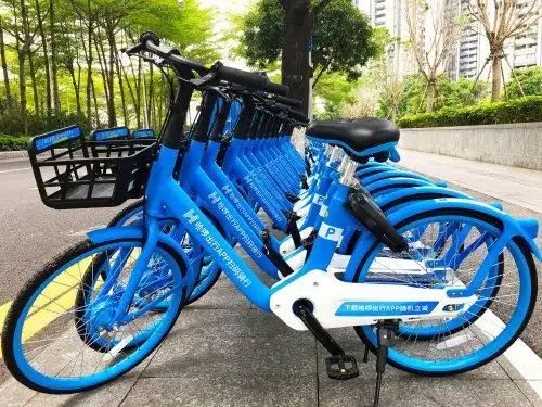 哈啰新款共享单车落地广州市民尝鲜