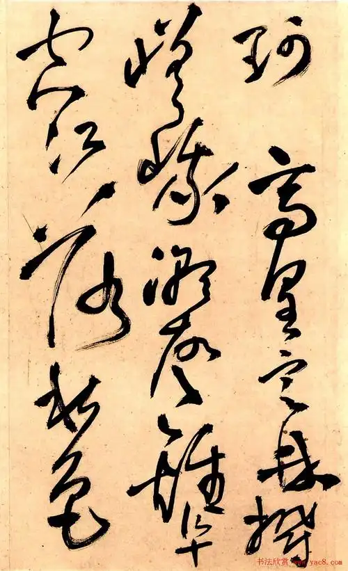 王铎草书欣赏《秋兴八首》册页(28)