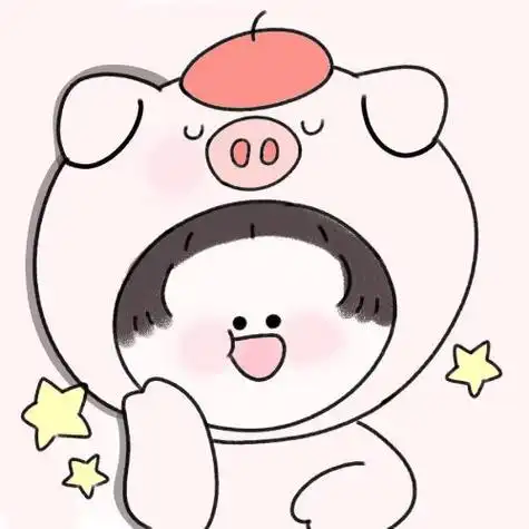 可爱情侣头像卡通呆萌一对好想和你有个家