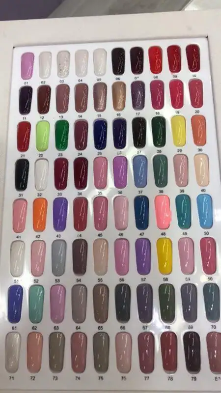 图:指甲油颜色选择繁多从古到今,一双纤纤玉手是评价女人美的指标之一