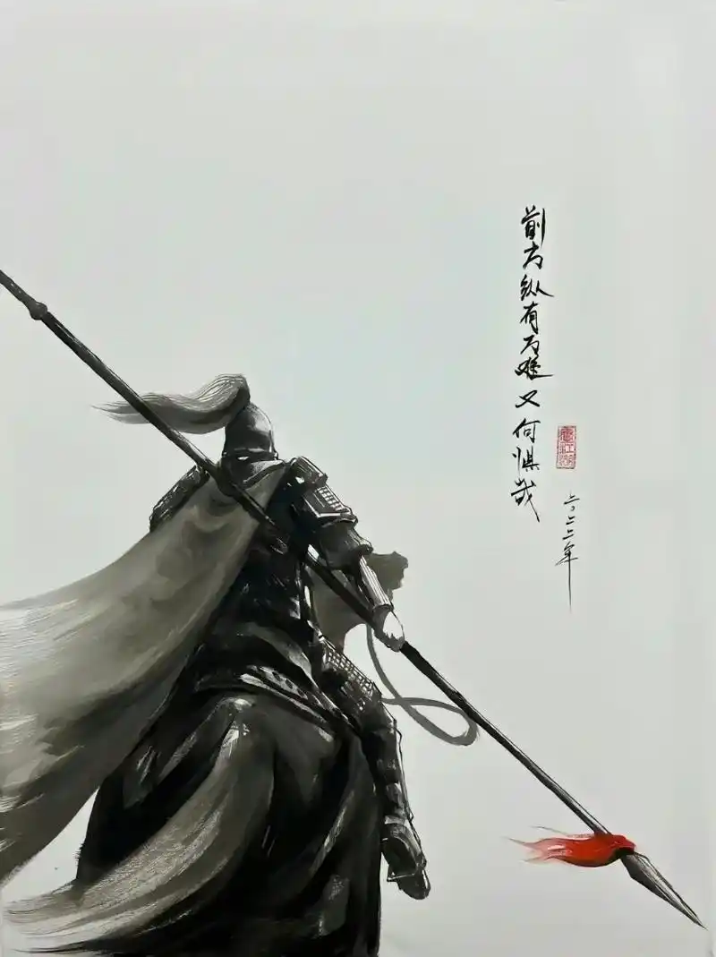 武将画像 #赵云#赵子龙#赵云图片#龙年 - 抖音