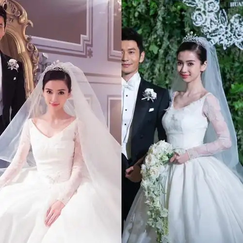 angelababy婚纱照 - 简书