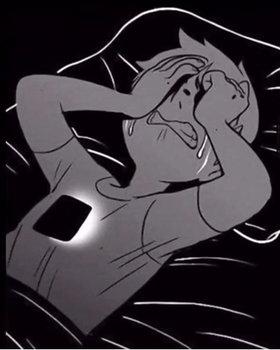 抖音男孩哭的动漫图片