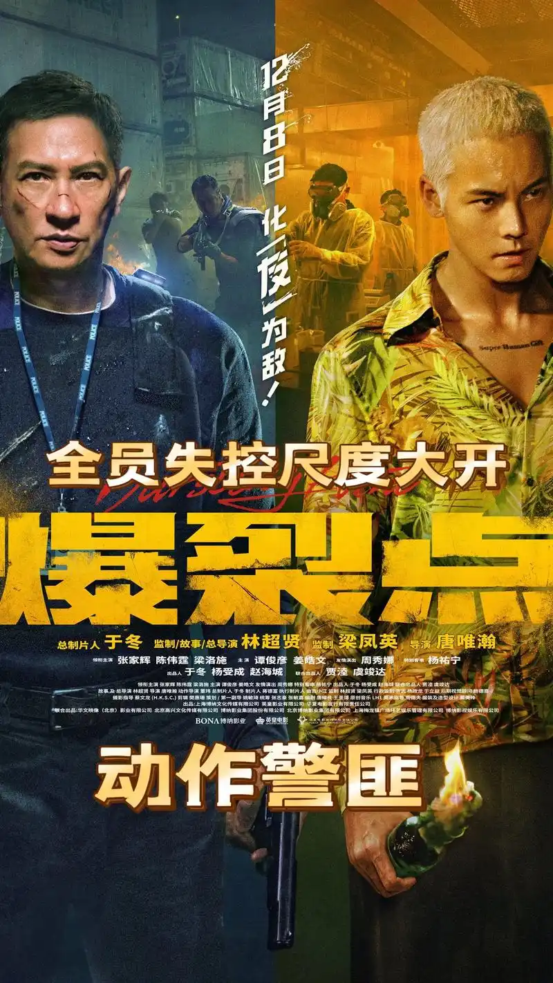 8上映尺度大开.#电影爆裂点 #张家辉  - 抖音