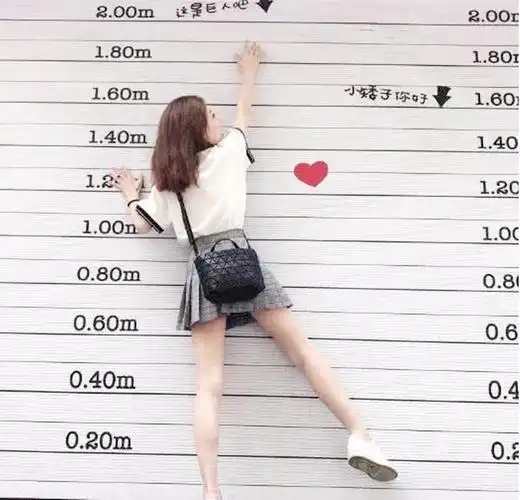 最受欢迎女友"身高"更新,165不再完美,新数字和想象得不一样