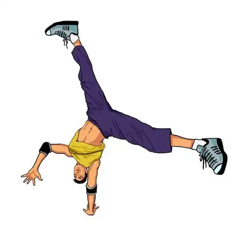 谁会画街舞漫画的,比如,侧转,头转,还有拖啦等…发图片给我好吗?教我