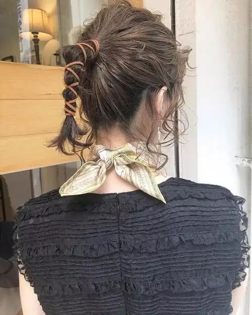 一周不重样短发女生必备的人气编发look