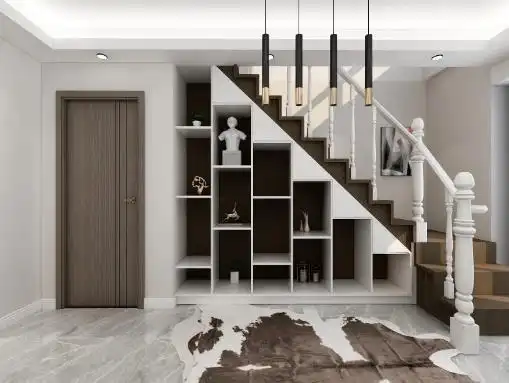 复式楼梯还能这么美!酸了酸了,我也想要!