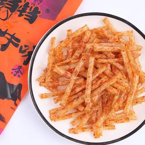 香铛铛手撕牛味条辣条24g*30袋麻辣味80后90后怀旧零食休闲食品