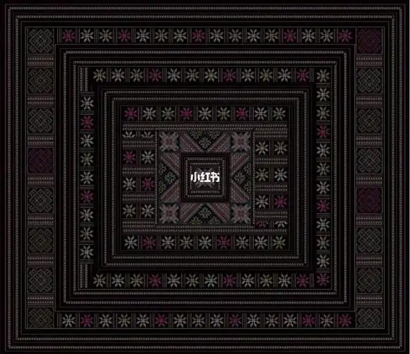 看多少遍都忍不住感叹古人的智慧和审美#瑶族服饰  #中国传统图案纹样