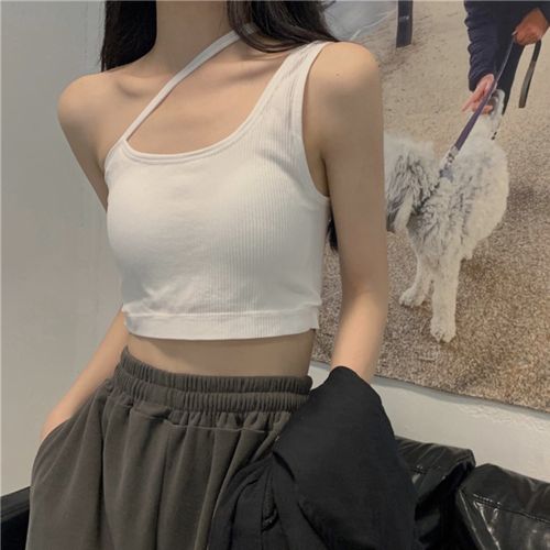 抹胸无痕裹胸内衣女外穿挂脖吊带背心带胸垫内搭无钢圈辣妹文胸女