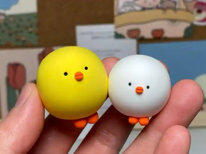 我的粘土世界  #粘土手工  #超简单粘土教程  #粘土小动物