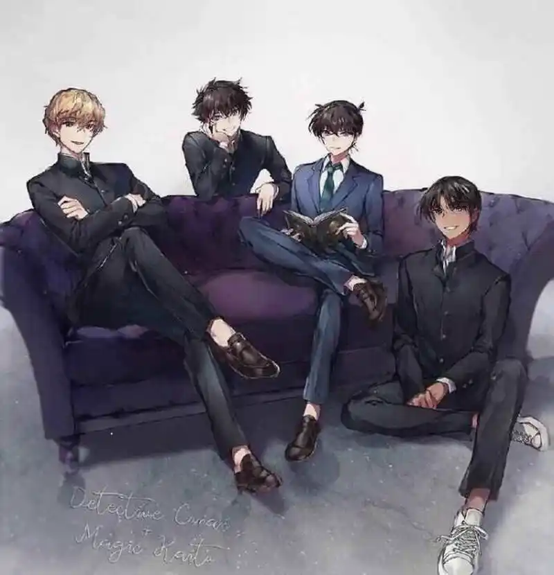 名侦探柯南中的人物# 名侦探柯南中的人物# 四大天王