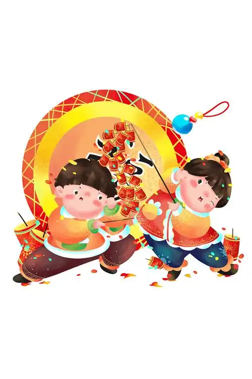 2021牛年卡通插画设计