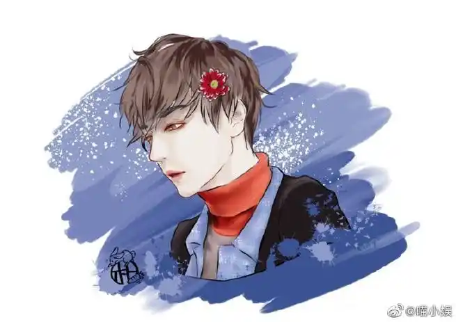 现实中的漫画人物##王一博的k30