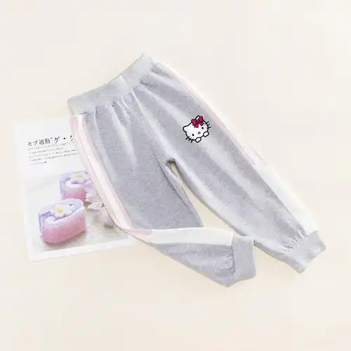 女童运动长裤儿童洋气休闲休闲裤裤子女孩幼儿园裤子