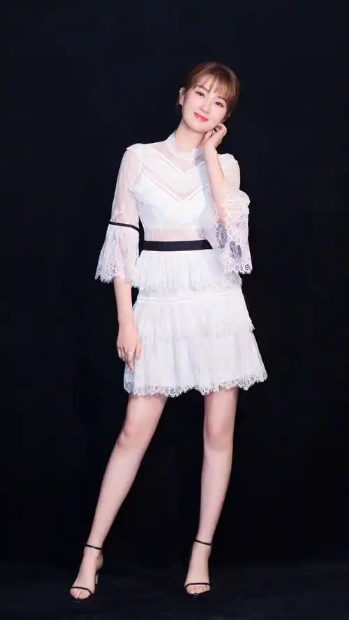 乔欣黑丝诱惑,苗条身材,高颜值性感清纯美女