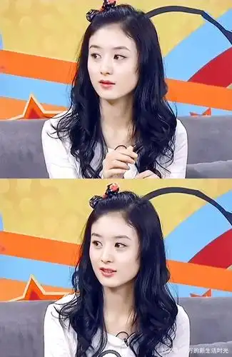 考古赵丽颖早期照片,既青涩又甜美,最后一张你还认得出来吗