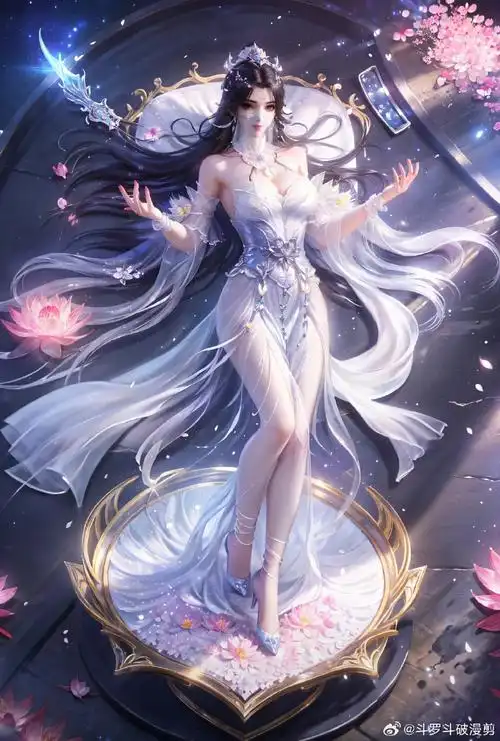 完美世界动画##国漫#女神月婵4k高清壁纸